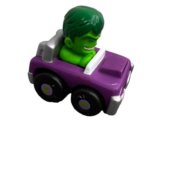 Marvel Polyfect Preschool Soft Cars Hulk Wolverine Spiderman Lot of 3 - Picture 3 of 7